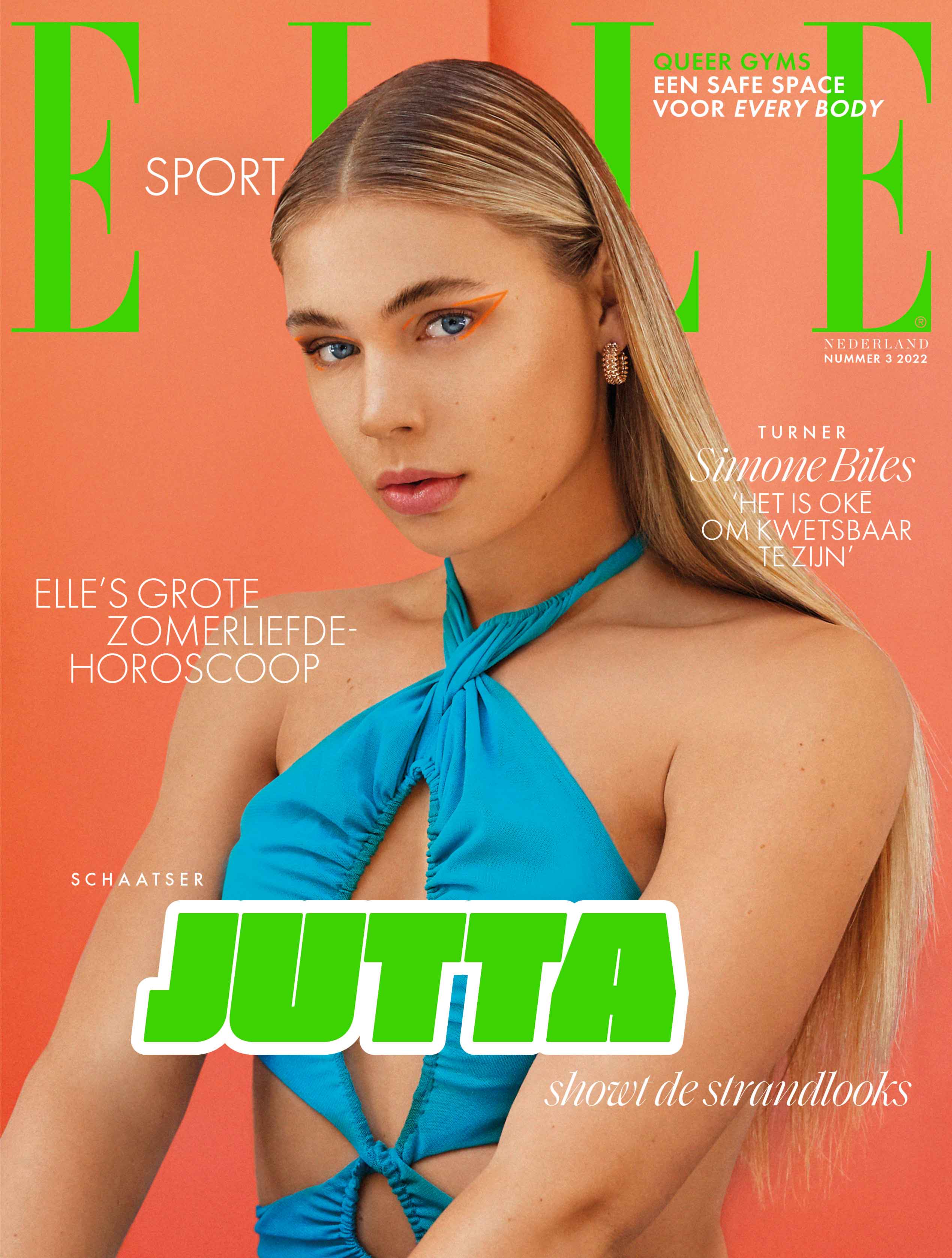 ELLE editie 3 2022 - tijdschrift - sport special - Jutta Leerdam